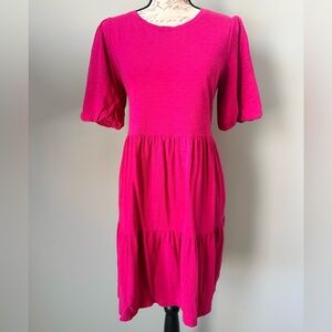 Sanctuary Pink Tiered Dress